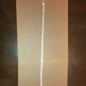 Cuban link/ 100% Italian Silver- Gourmette chain